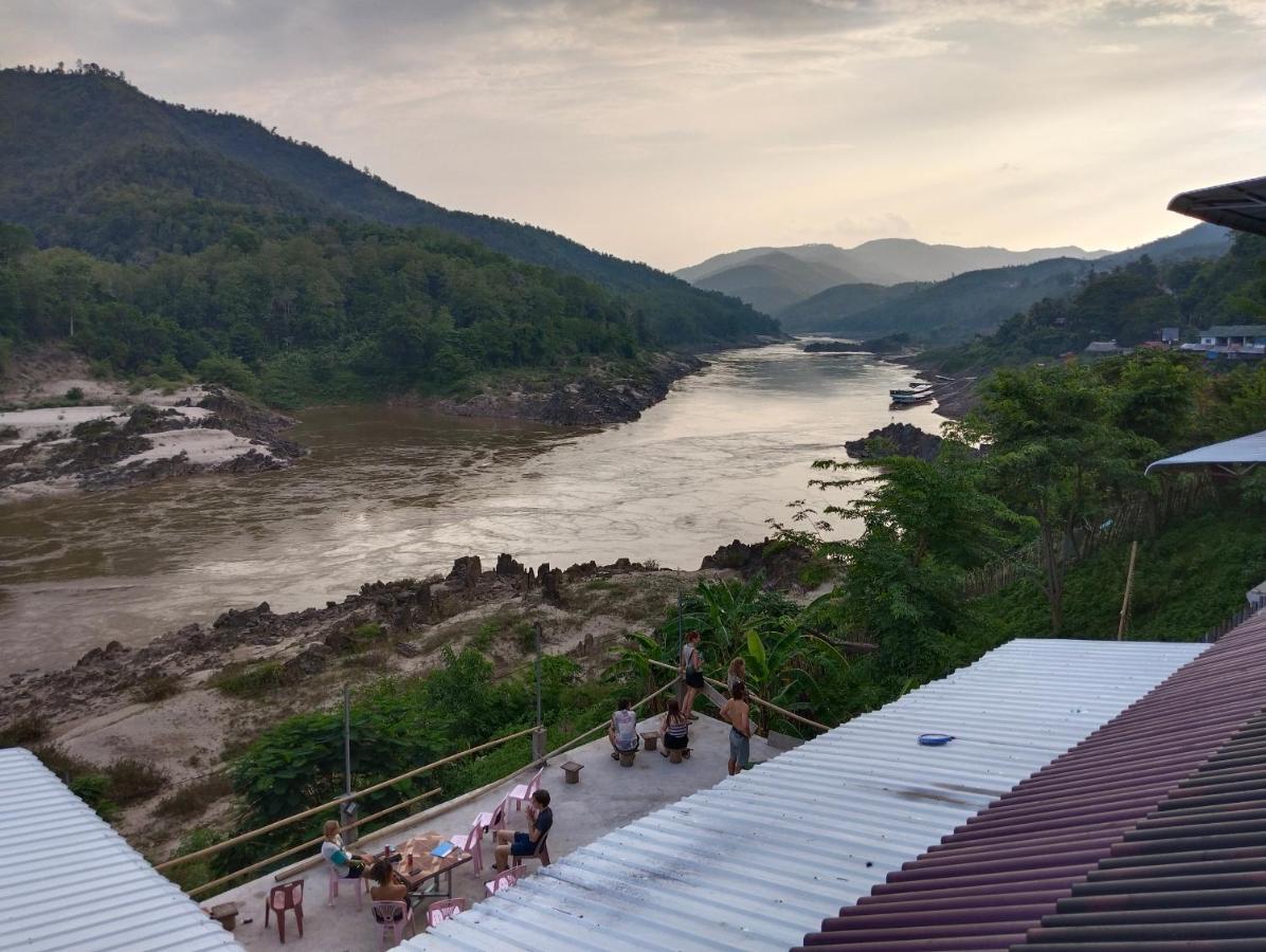 Villa Mekong Guesthouse Muang Pakbèng Eksteriør bilde