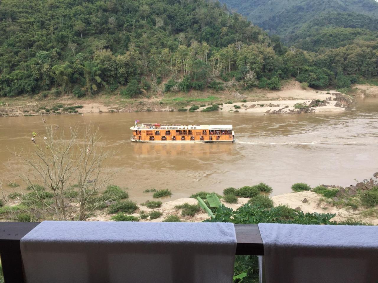 Villa Mekong Guesthouse Muang Pakbèng Eksteriør bilde