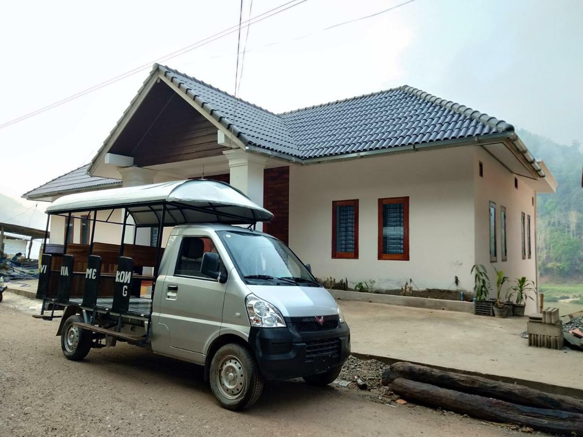 Villa Mekong Guesthouse Muang Pakbèng Eksteriør bilde