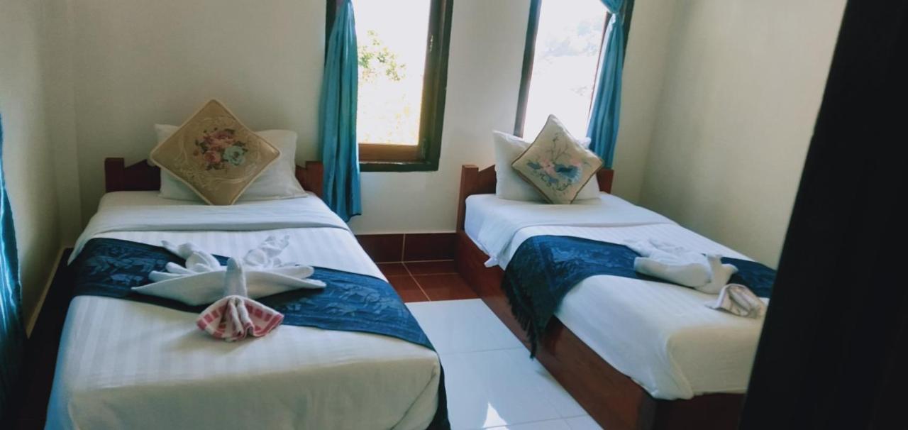 Villa Mekong Guesthouse Muang Pakbèng Rom bilde